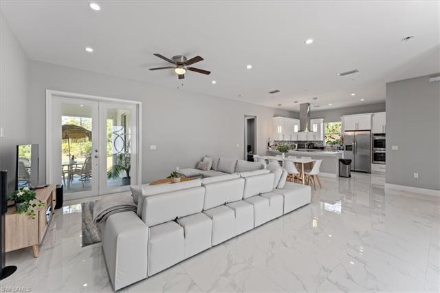 Open living room